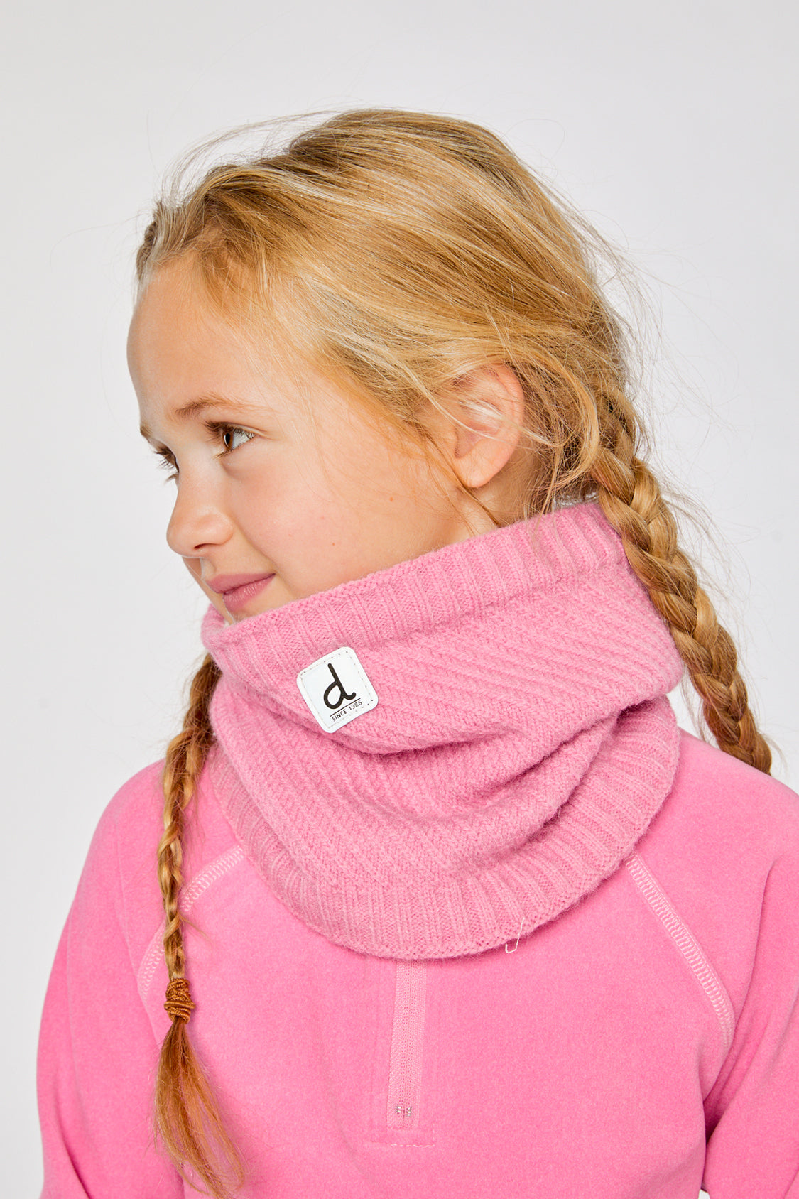 Winter Knit Neckwarmer Pink - J10XT2_06240