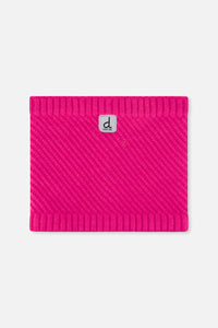 Winter Knit Neckwarmer Bright Pink - J10XT2_06990