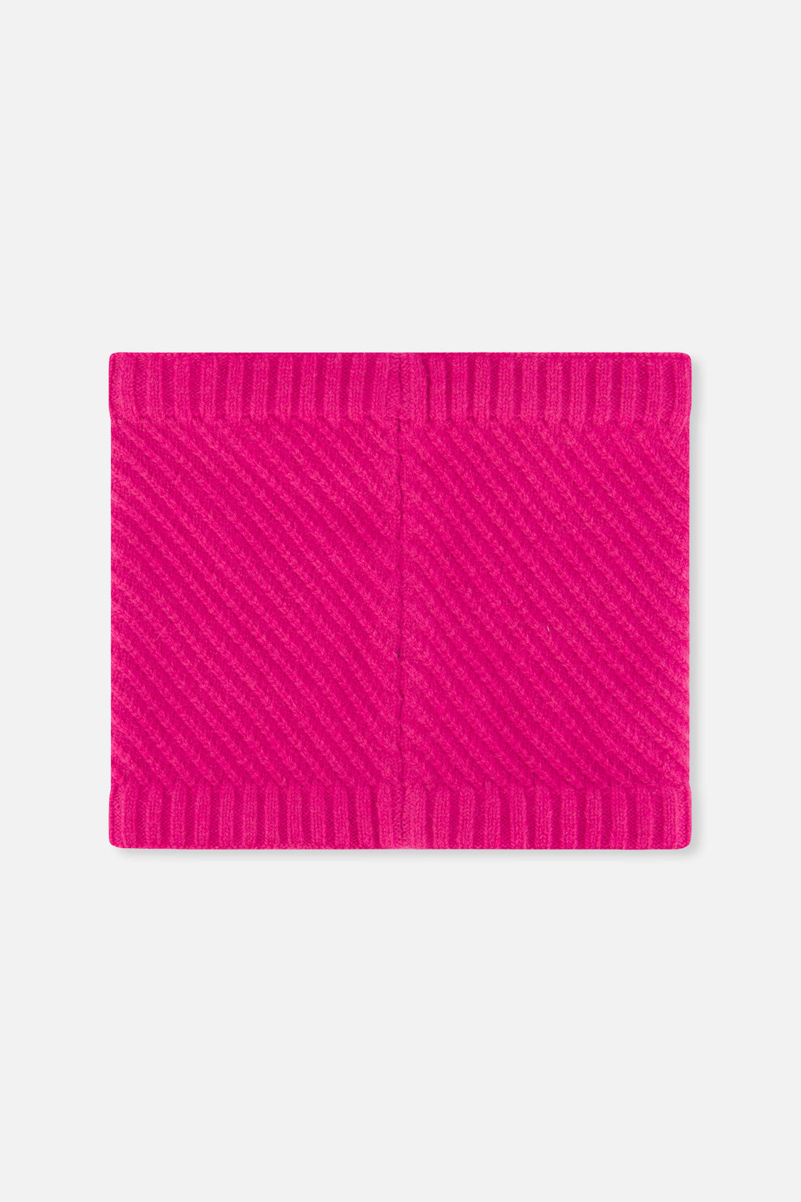 Winter Knit Neckwarmer Bright Pink - J10XT2_06990