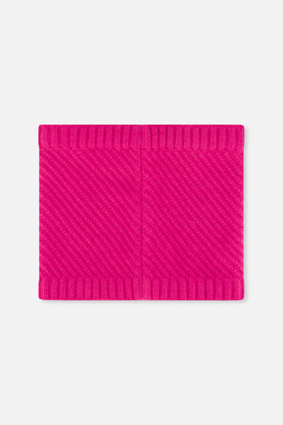 Winter Knit Neckwarmer Bright Pink - J10XT2_06990