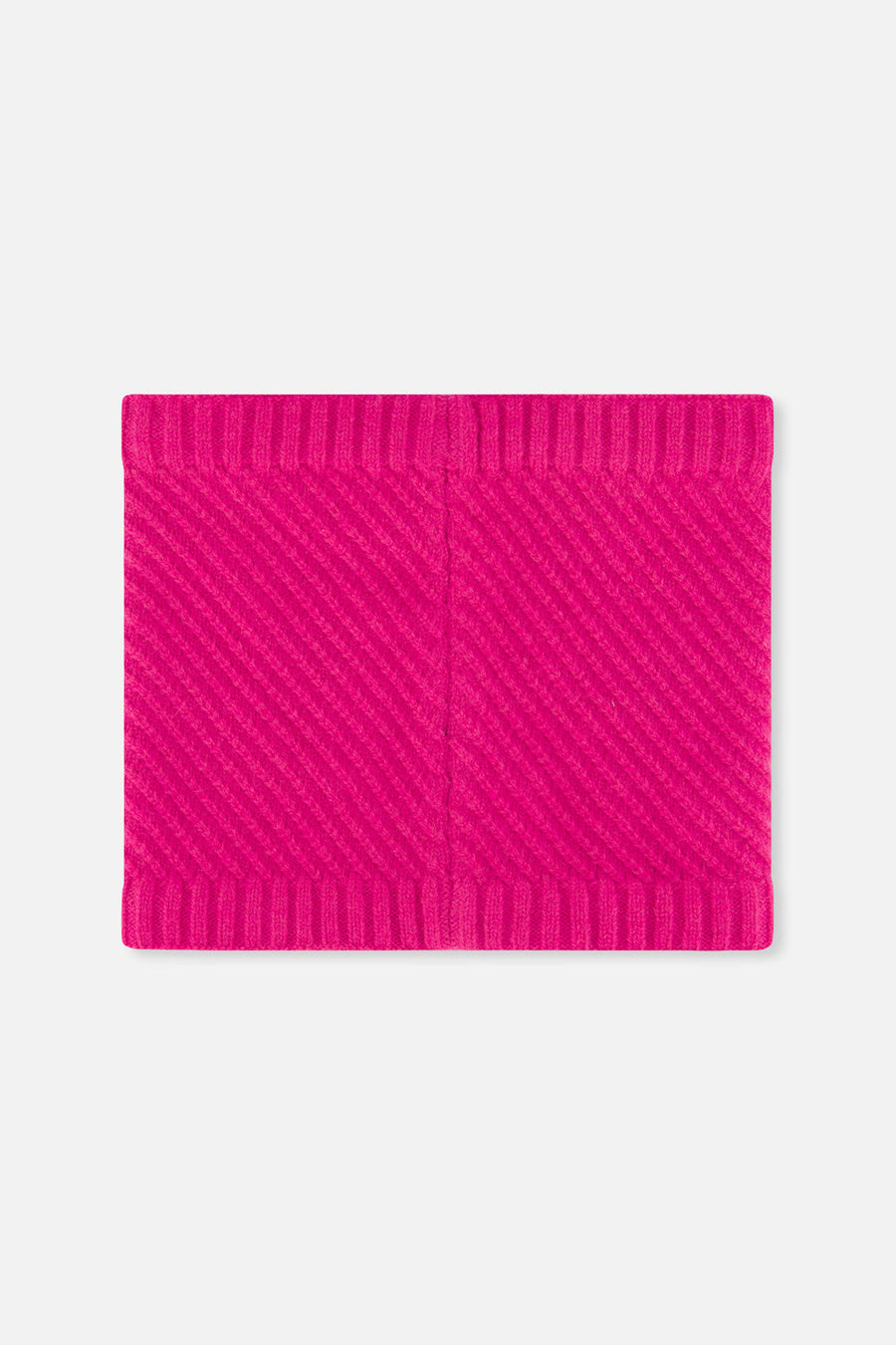 Winter Knit Neckwarmer Bright Pink - J10XT2_06990
