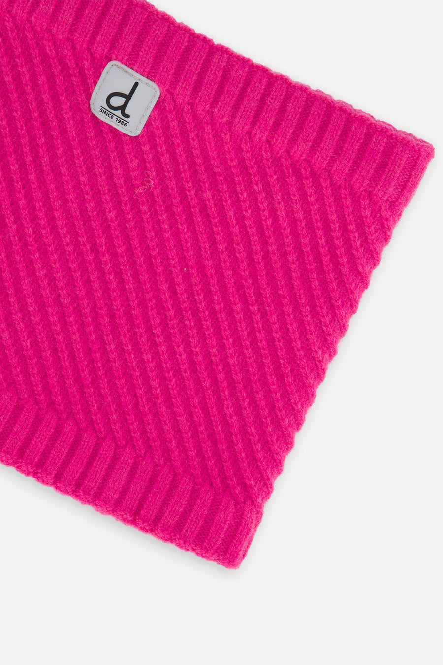 Winter Knit Neckwarmer Bright Pink - J10XT2_06990