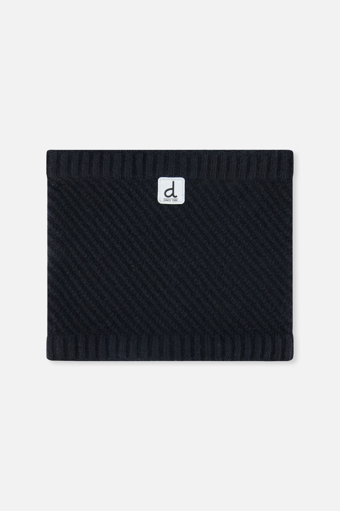 Winter Knit Neckwarmer Black - J10XT2_09990