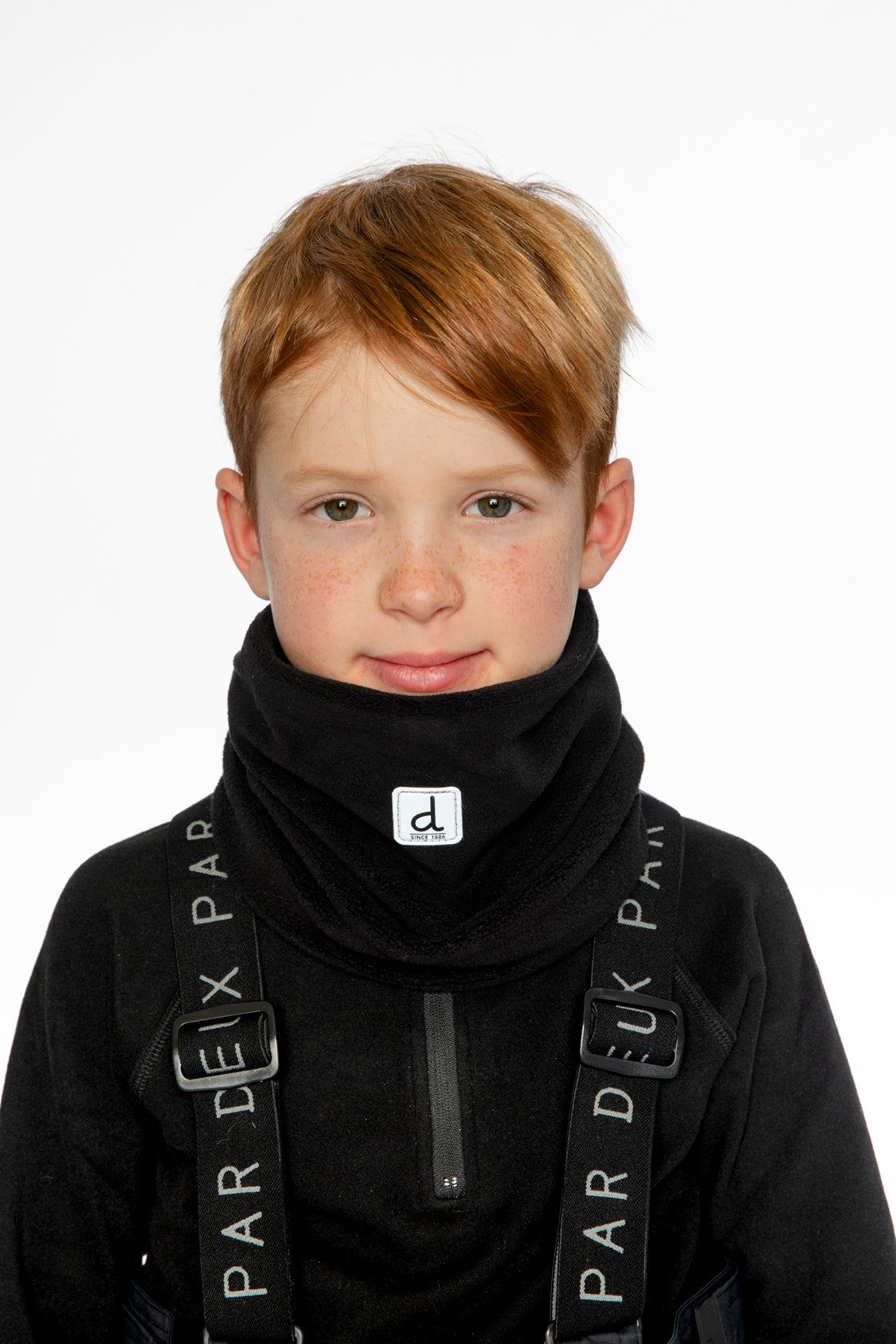 Winter Knit Neckwarmer Black - J10XT2_09990