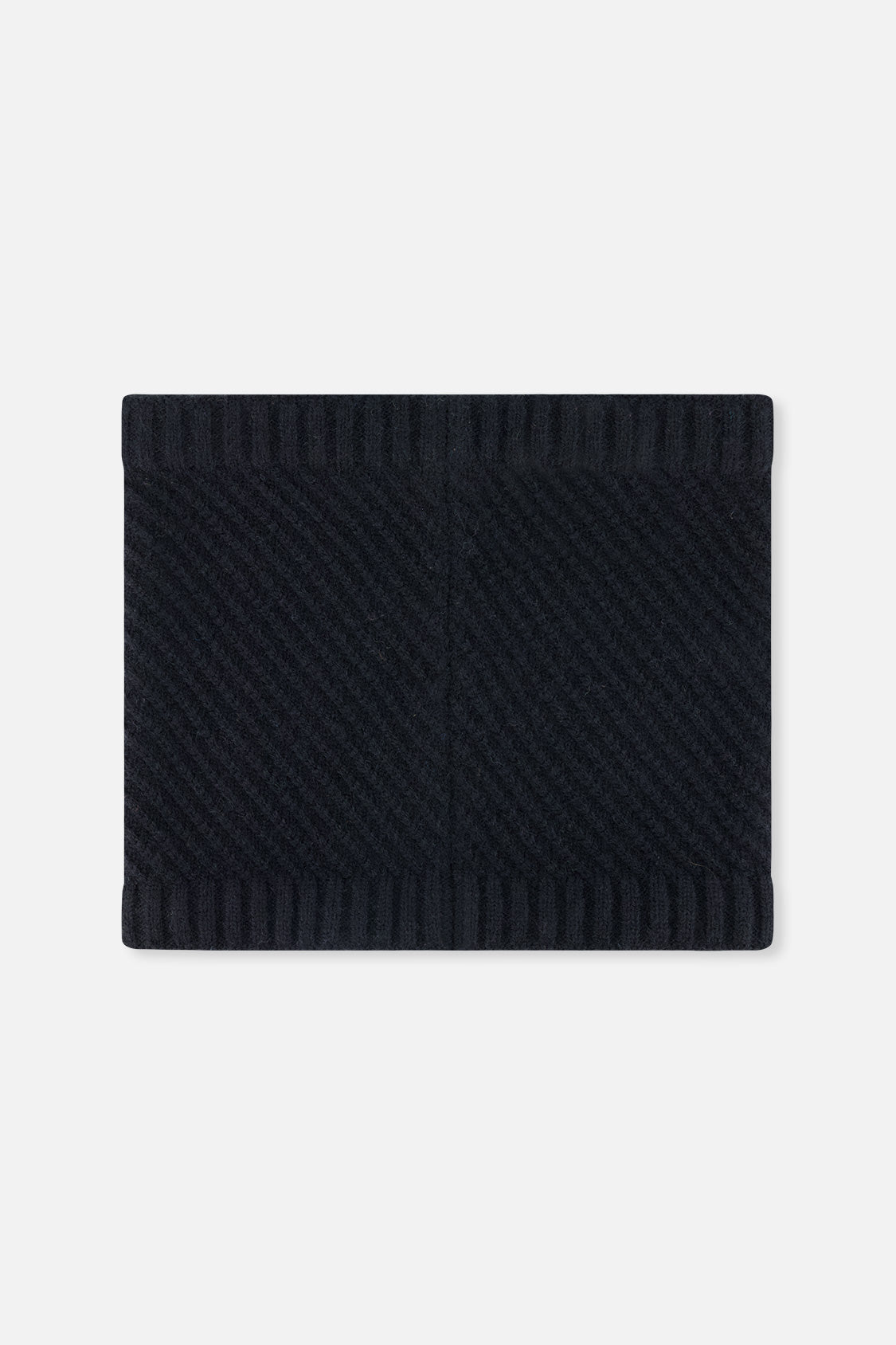 Winter Knit Neckwarmer Black - J10XT2_09990