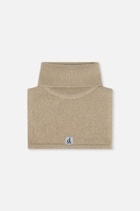 Baby Knit Turtle Neckwarmer Light Taupe - J10XT3B_01870
