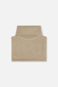 Baby Knit Turtle Neckwarmer Light Taupe - J10XT3B_01870