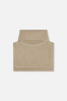 Baby Knit Turtle Neckwarmer Light Taupe - J10XT3B_01870