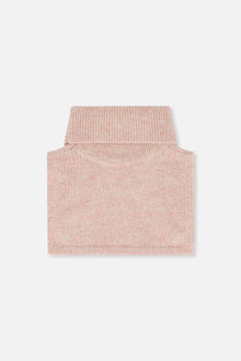 Baby Knit Turtle Neckwarmer Pale Dusty Pink - J10XT3B_06220