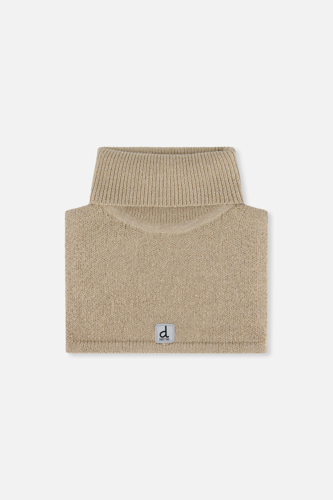 Knit Turtle Neckwarmer Light Taupe - J10XT3_01870