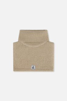 Knit Turtle Neckwarmer Light Taupe - J10XT3_01870