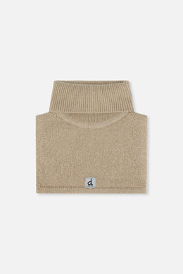 Knit Turtle Neckwarmer Light Taupe - J10XT3_01870