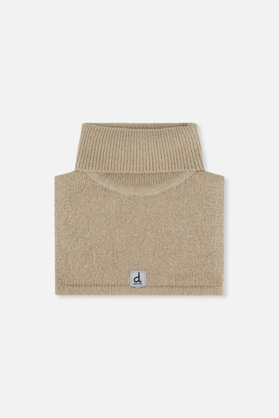 Knit Turtle Neckwarmer Light Taupe - J10XT3_01870
