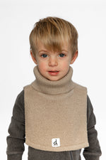 Knit Turtle Neckwarmer Light Taupe - J10XT3_01870