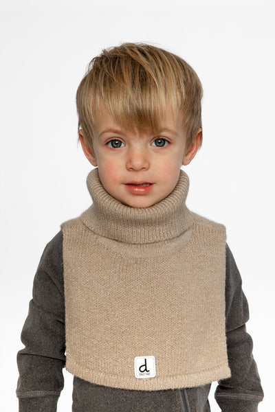 Knit Turtle Neckwarmer Light Taupe - J10XT3_01870