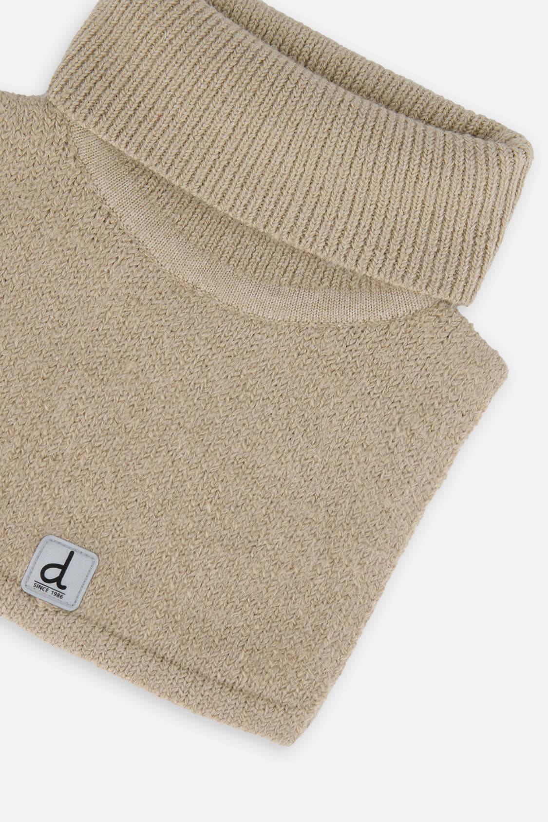 Knit Turtle Neckwarmer Light Taupe - J10XT3_01870