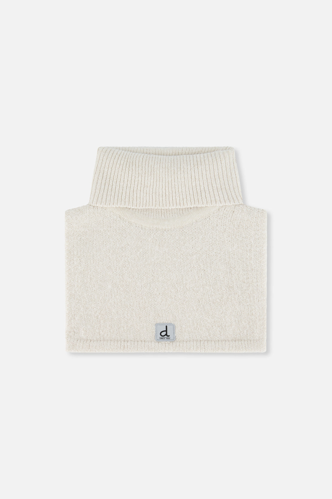 Knit Turtle Neckwarmer Off-White - J10XT3_01880