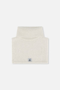 Knit Turtle Neckwarmer Off-White - J10XT3_01880