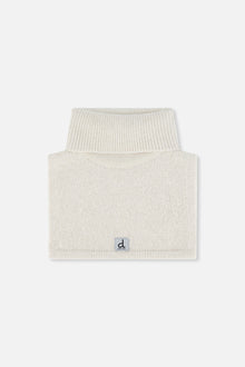 Knit Turtle Neckwarmer Off-White - J10XT3_01880