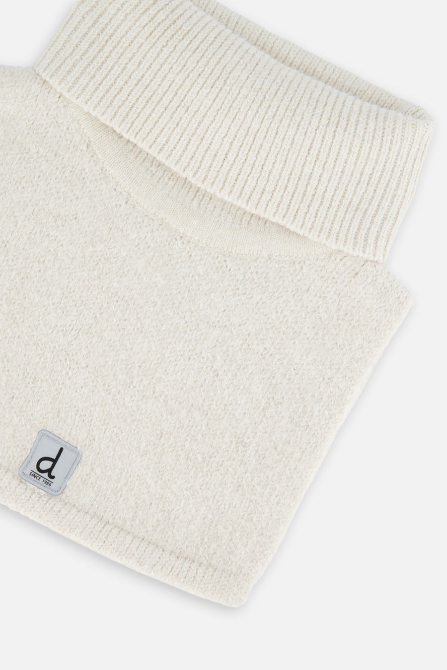 Knit Turtle Neckwarmer Off-White - J10XT3_01880