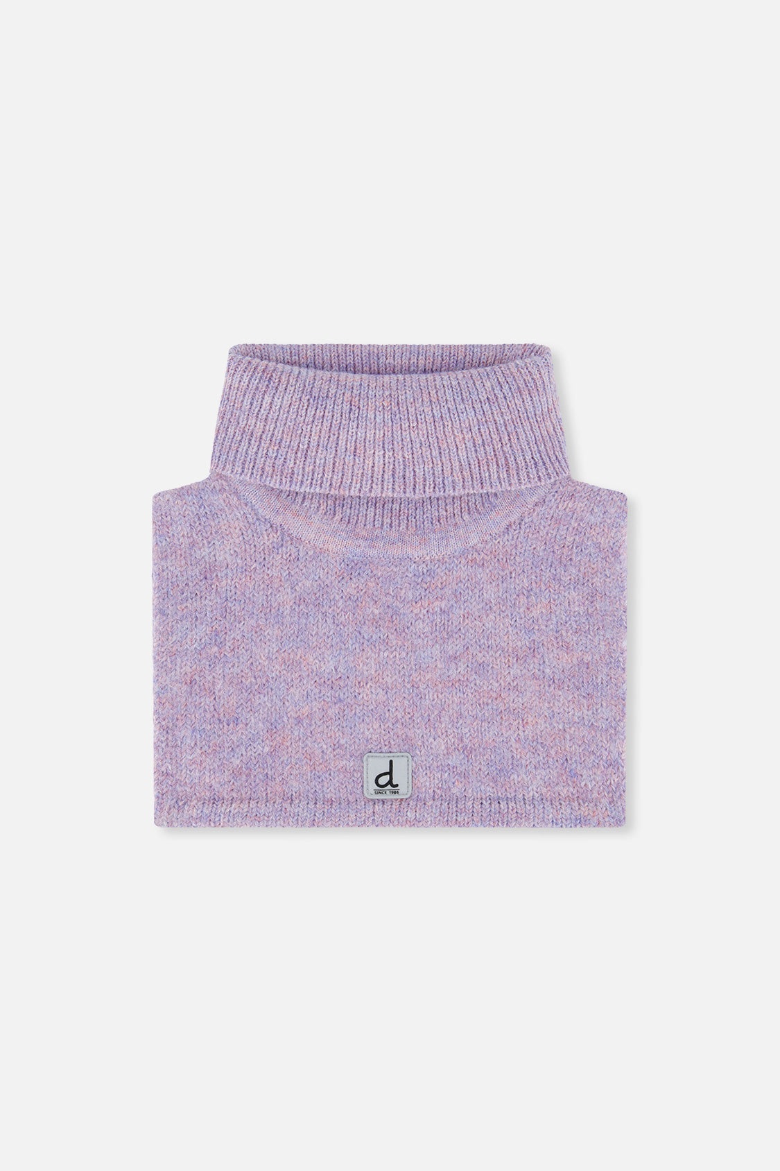 Knit Turtle Neckwarmer Lavender - J10XT3_05440