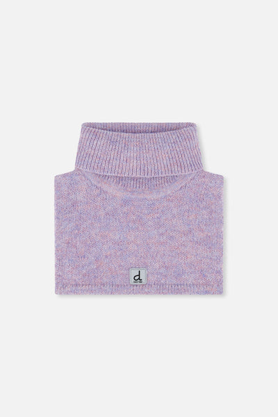 Knit Turtle Neckwarmer Lavender - J10XT3_05440