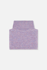 Knit Turtle Neckwarmer Lavender - J10XT3_05440