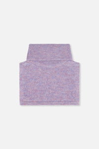 Knit Turtle Neckwarmer Lavender - J10XT3_05440