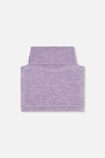 Knit Turtle Neckwarmer Lavender - J10XT3_05440
