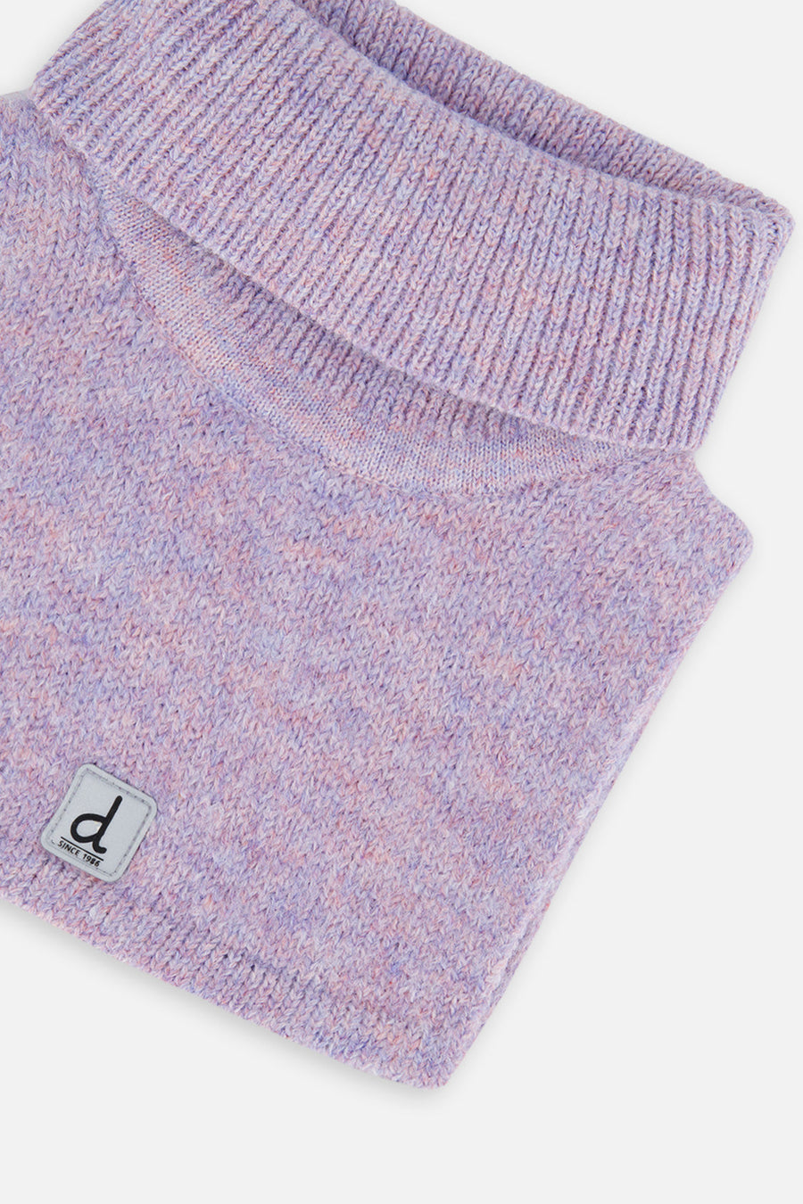Knit Turtle Neckwarmer Lavender - J10XT3_05440