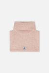 Knit Turtle Neckwarmer Pale Dusty Pink - J10XT3_06220