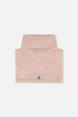 Knit Turtle Neckwarmer Pale Dusty Pink - J10XT3_06220