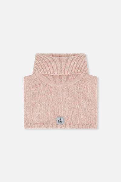 Knit Turtle Neckwarmer Pale Dusty Pink - J10XT3_06220