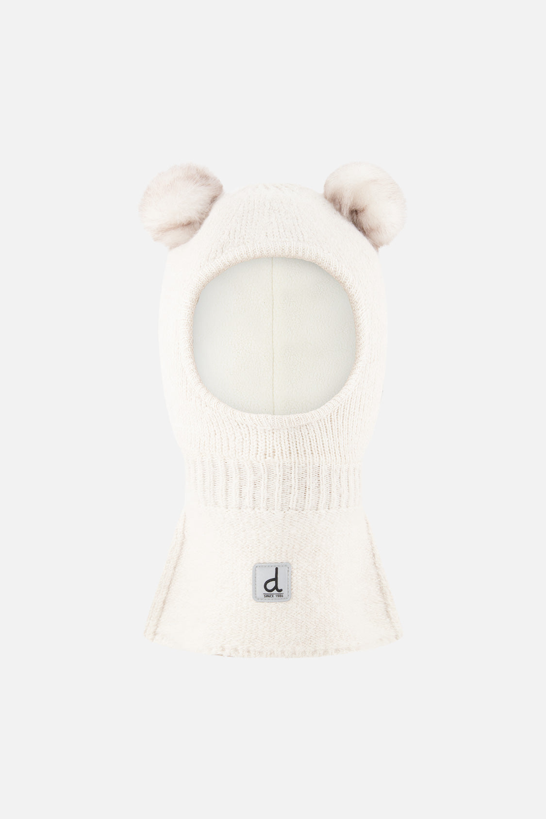 Baby Knit Bear Balaclava Off-White - J10XT4B_01880