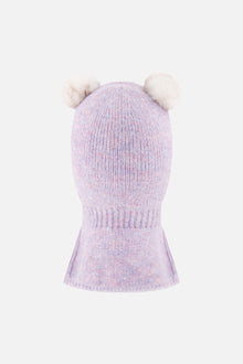 Baby Knit Bear Balaclava Lavender - J10XT4B_05440