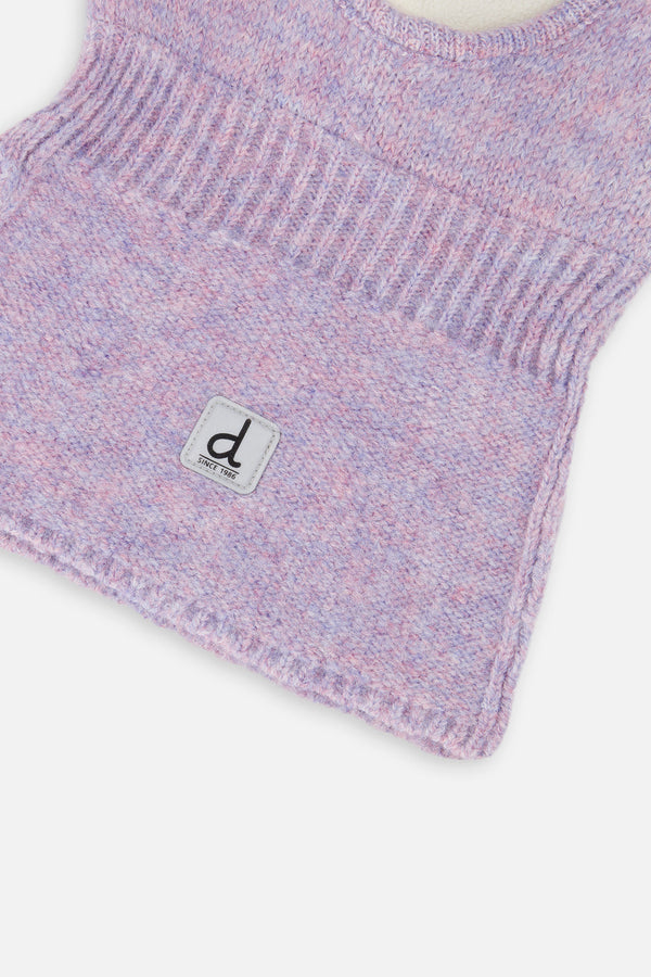Baby Knit Bear Balaclava Lavender - J10XT4B_05440