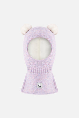 Knit Bear Balaclava Lavender - J10XT4_05440