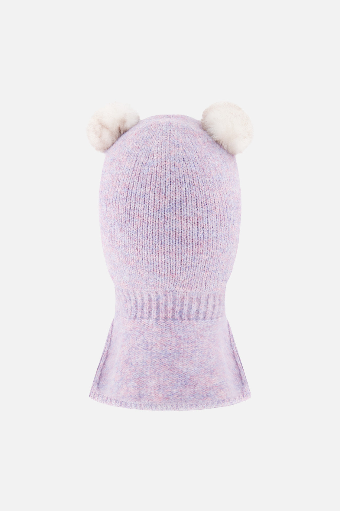 Knit Bear Balaclava Lavender - J10XT4_05440
