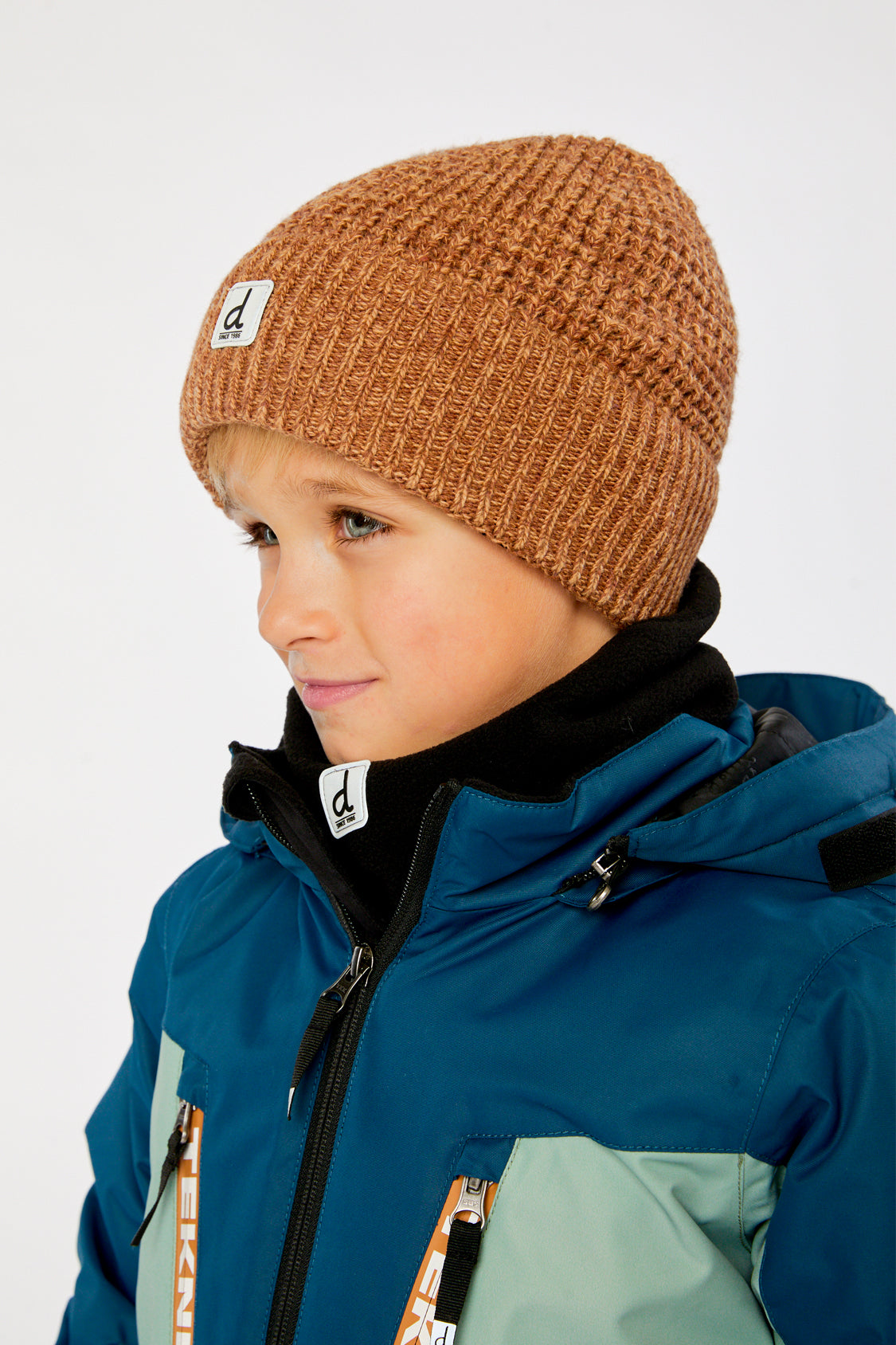 Winter Knit Hat Brown Sugar - J10XT6_01740