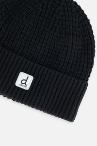 Winter Knit Hat Black - J10XT6_09990