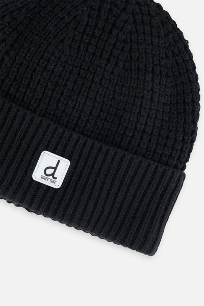 Winter Knit Hat Black - J10XT6_09990
