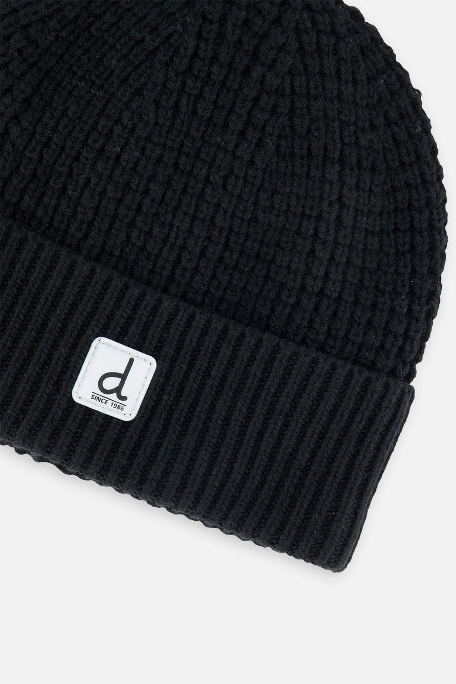 Winter Knit Hat Black - J10XT6_09990