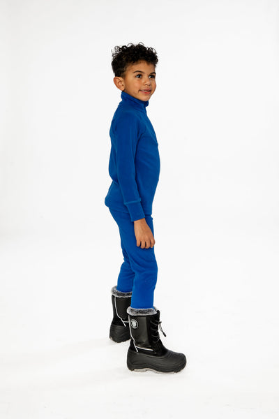 Two Piece Thermal Underwear Royal Blue - J10Y600_04690