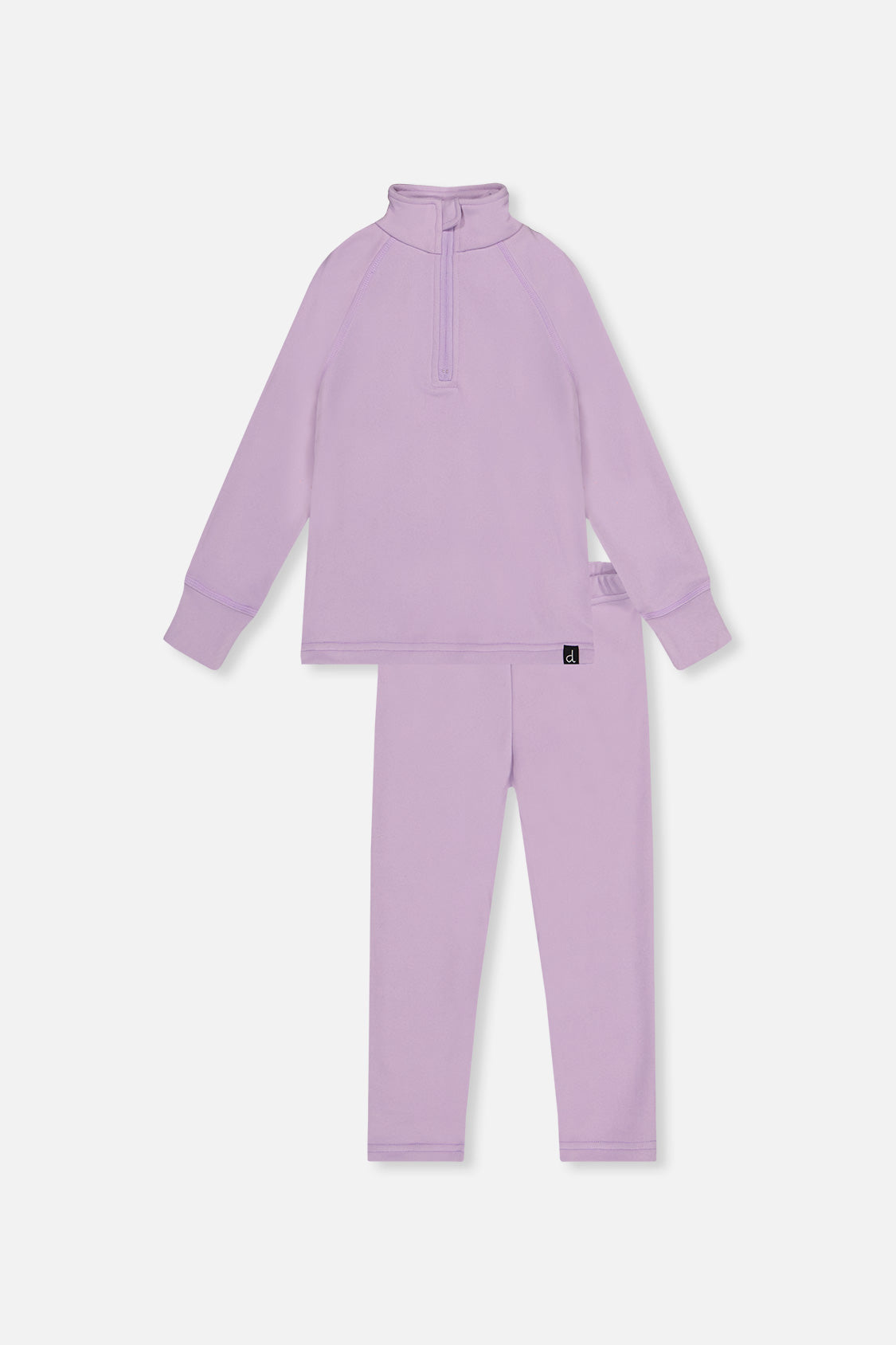 Two Piece Thermal Underwear Lavender - J10Y600_05640