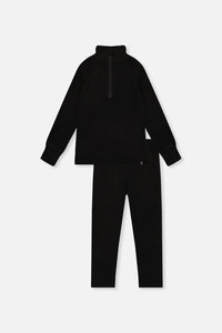 Two Piece Thermal Underwear Black - J10Y600_09990
