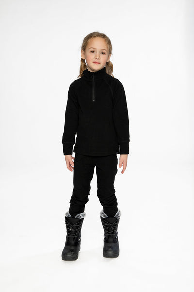 Two Piece Thermal Underwear Black - J10Y600_09990