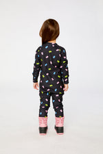 Baby One Piece Thermal Underwear Black Printed Gummy Bears - J10Y700B_1J033
