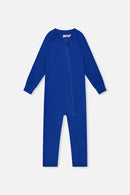 One Piece Thermal Underwear Royal Blue - J10Y700_04690