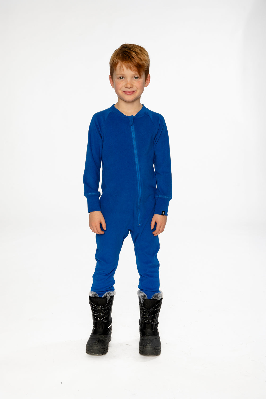 One Piece Thermal Underwear Royal Blue - J10Y700_04690