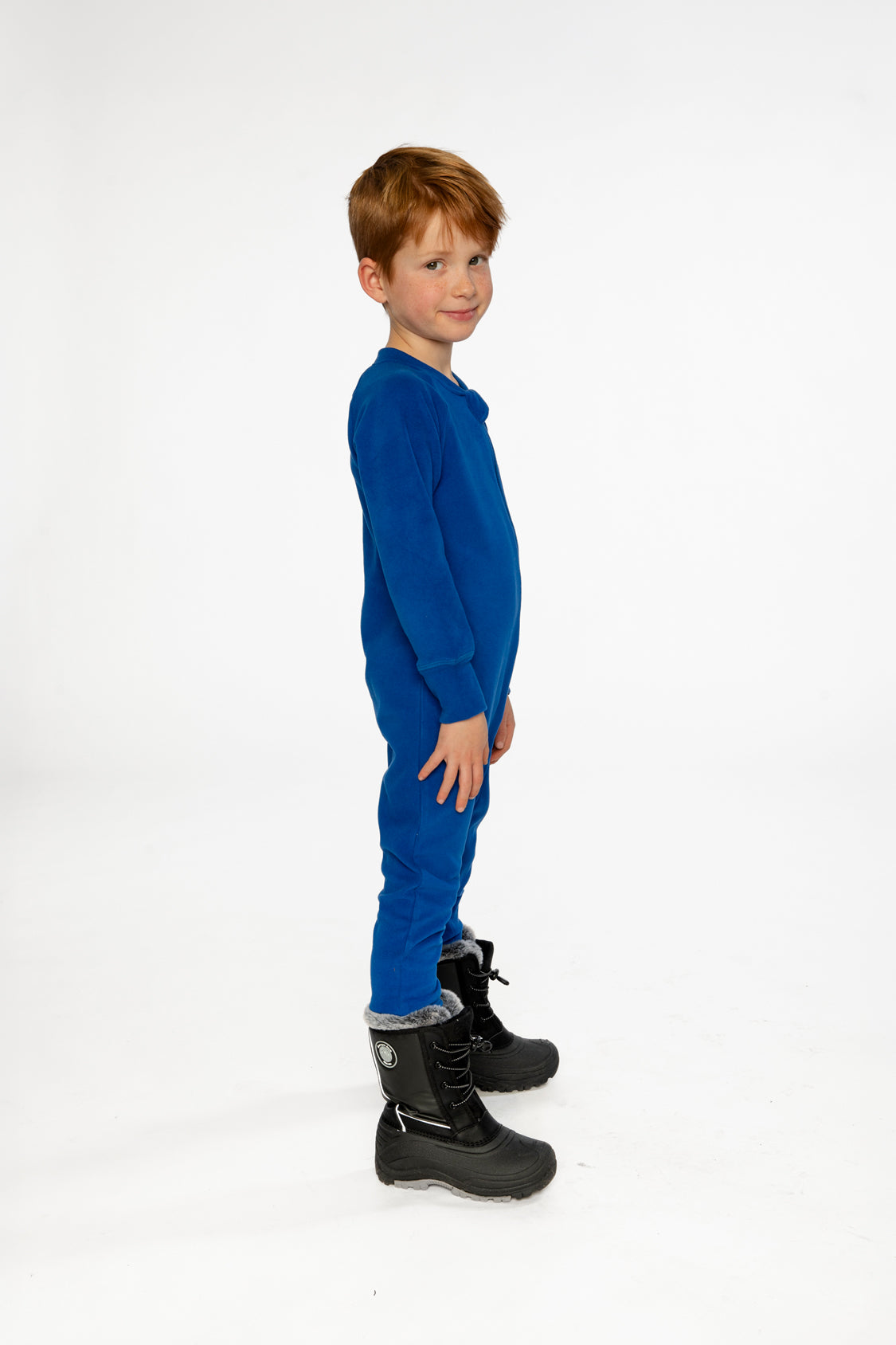 One Piece Thermal Underwear Royal Blue - J10Y700_04690